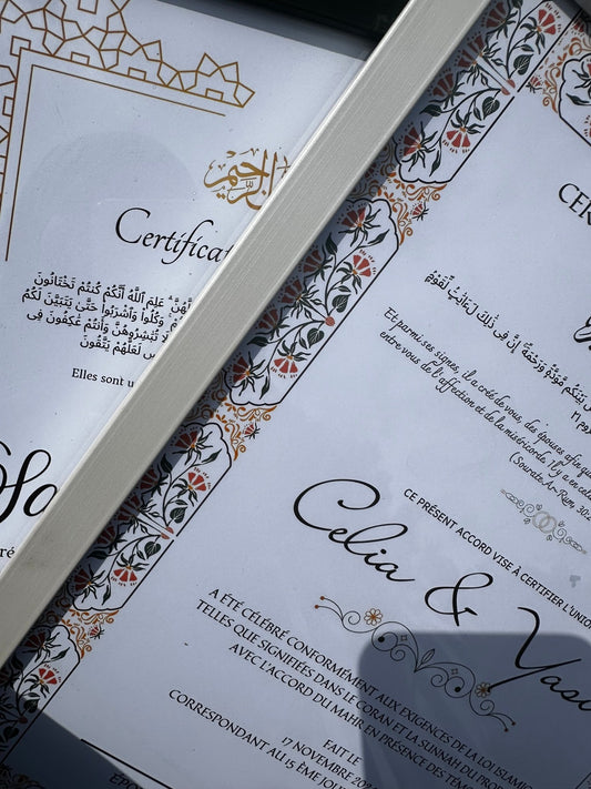 Préserver votre certificat de mariage : nos conseils pour une signature parfaite - Nisaa & Co